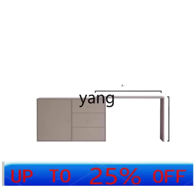 

LTT minimalist storage chest integrated dresser master bedroom small apartment retractable corner makeup table