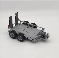 NEW MOC Lower Loader Tailgate Trailer Building Blocks Assemable Model Fit for Pickups F-150 Raptor 42126 Bricks Set Modified Toy