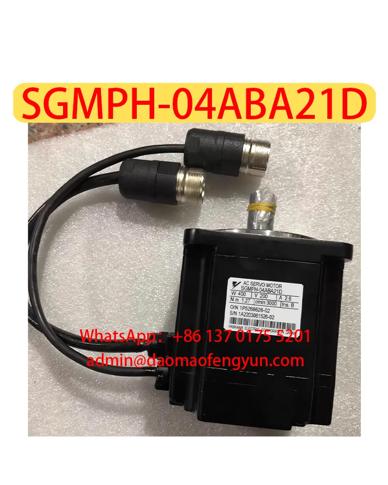 SGMPH-04ABA21D Brand New Servo Motor Original Genuine，SGMPH 04ABA21D，Fast shipping