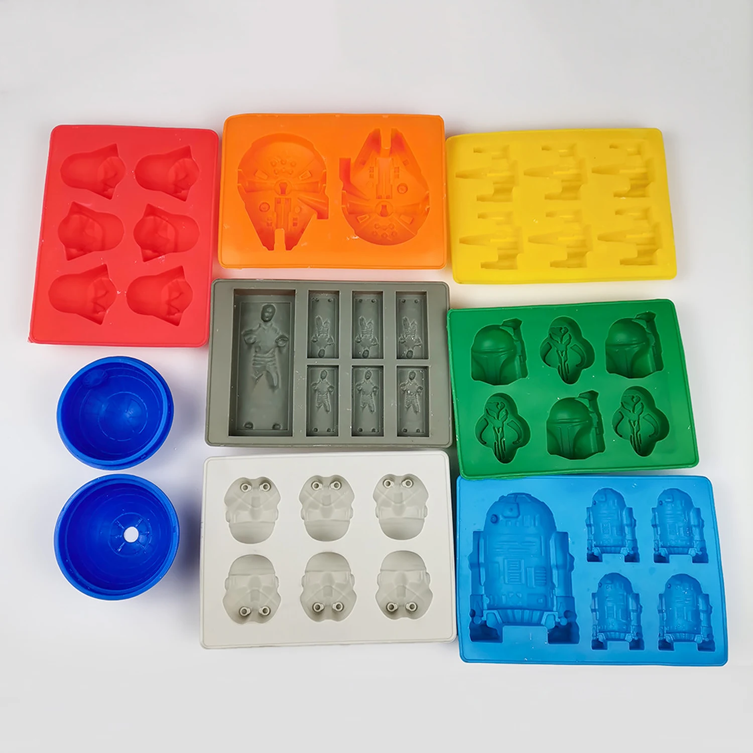 Cake Decoration Silicone Mold, Ice Cube Mold, Used for Baking Chocolate Gummies, and Ice Cubes
