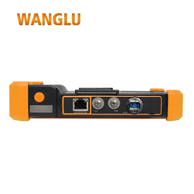 WANGLU 5.55 inch screen OTDR fiber tester/OPM/VFL/LS/RJ45 TDR/UTP Cable tester in one optical fiber tester