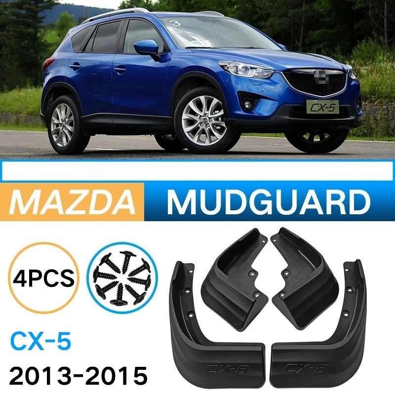 

Hot selling model suitable for 2013-2016 Mazda CX-5 mudguard car soft rubber mudguard