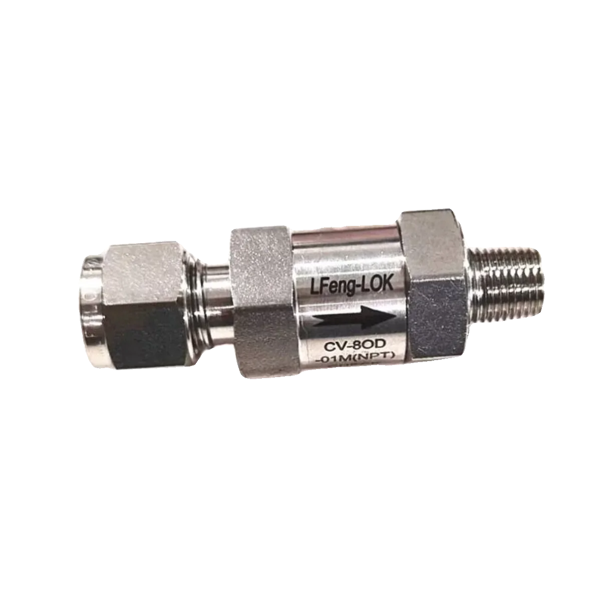 

SS316 Stainless Steel External Thread Rotary Ferrule Check Valve