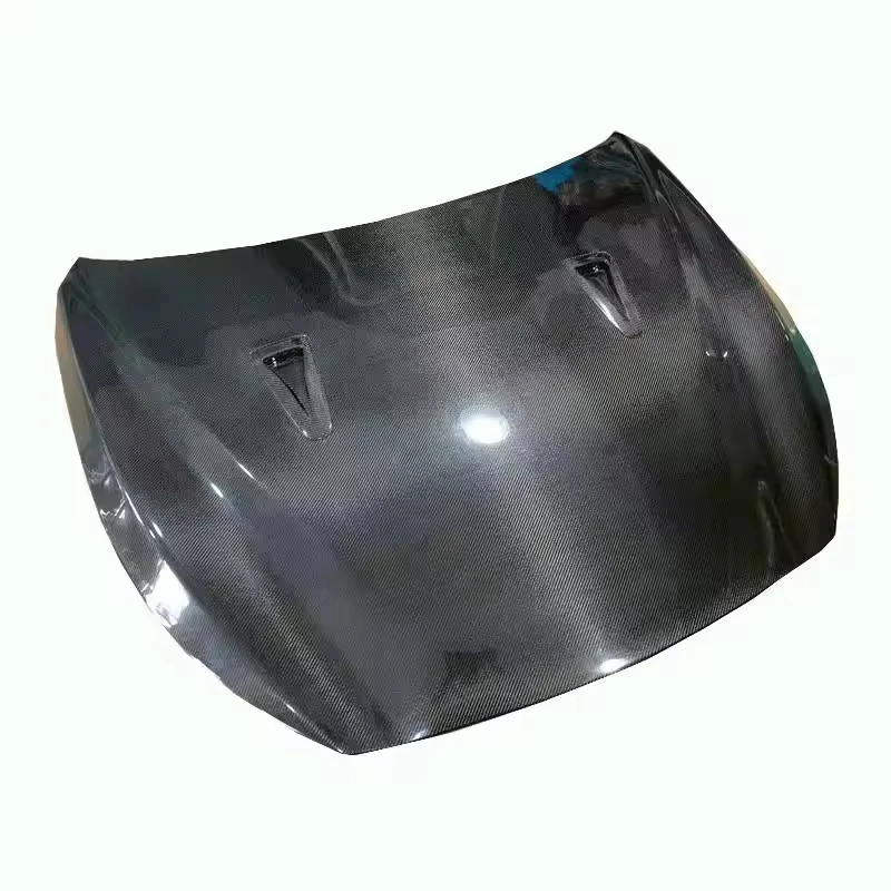 

Q50 Custom Forged Carbon Fiber Fbre Front Engine Hood Vent Bonnet for Infiniti Q50 2015+,After actual vehicle installation Test