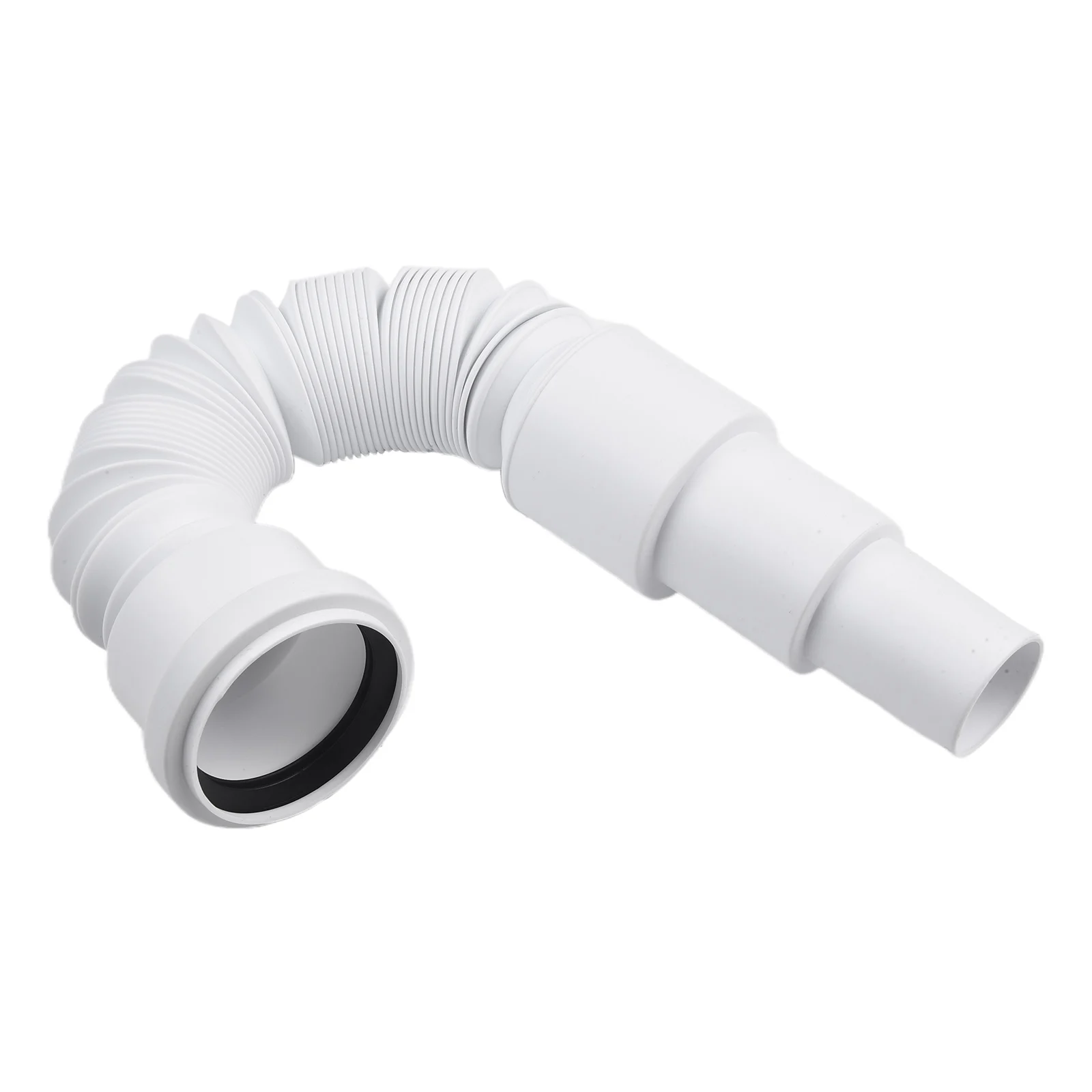 Flexible 50mm Waste Pipe Designed for Shower Drain Installations Using PVC and Supporting Bath Drain Compatibility