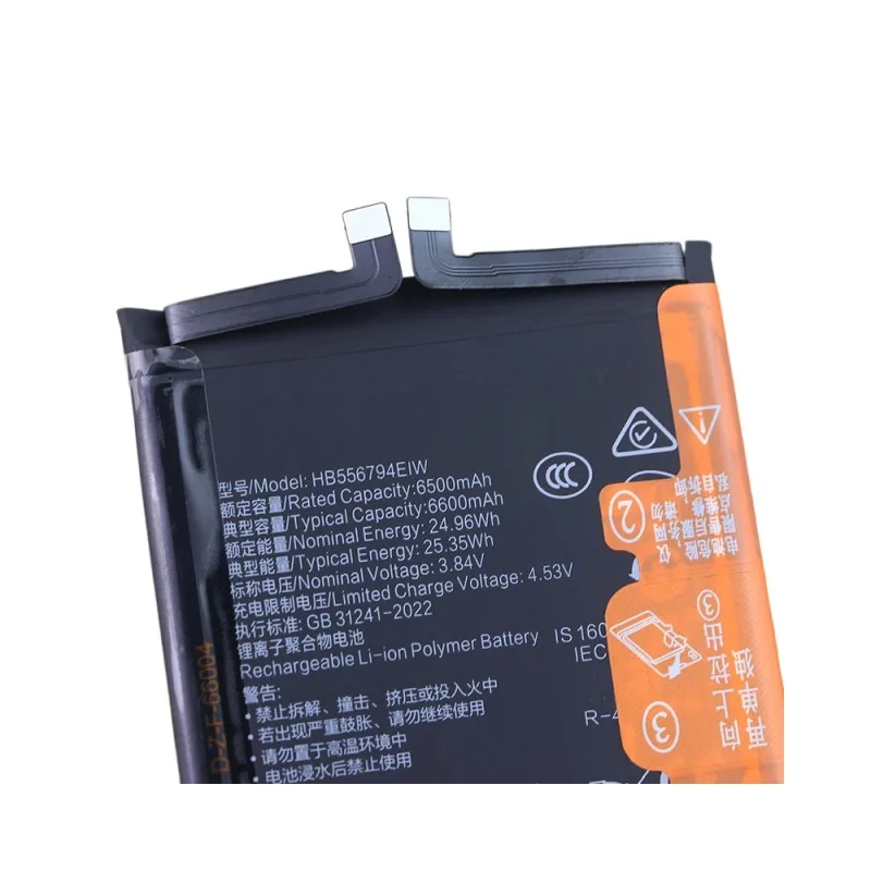 Replacement battery HB556794EIW for BRP-AN00 new large capacity electric board X9C new 6600mah