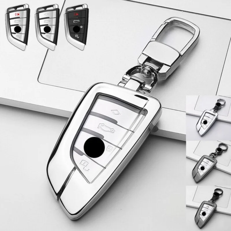 

Чехол для автомобильного брелока из цинкового сплава A + из ТПУ для BMW 1, 2, 3, 4, 5 X1 X2 X3 X4 X5 X6 X7