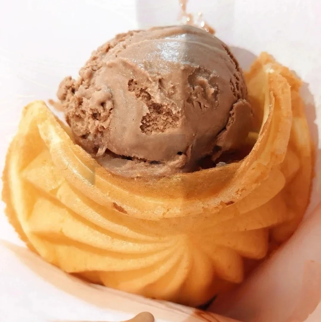 

Digital 4 Pcs Cookies Ice Cream Cone Maker Machine Popular Non Stick Waffle Machine Snack Equipment