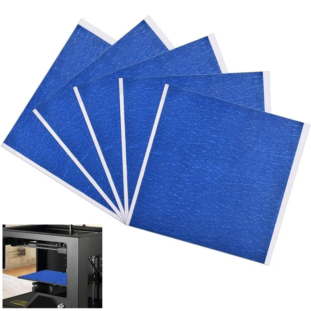 New Blue 3D Printers Tape High Adhesive High Temperature Resistance Printer Sticker Tape Masking Tape Hot Bed