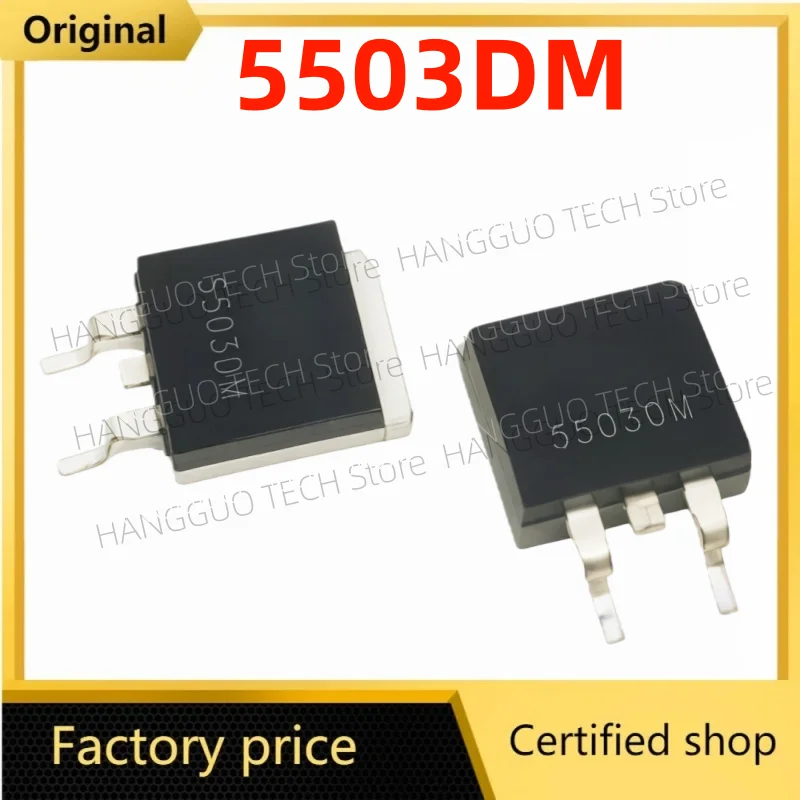 100pcs/Lot Brand new and original  55030M 5503DM TO-263 Car ignition driver tube Transistor Car engine computer board