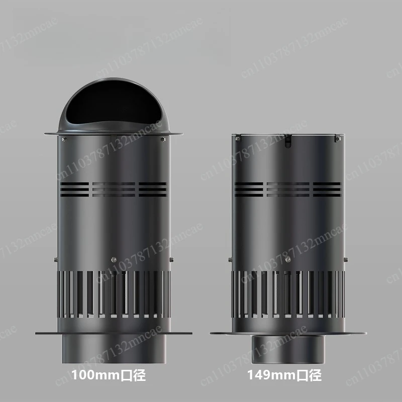 1pcs High Temperature Resistant Real Fire Fireplace Exhaust Fan, Household Heating Furnace Pipe Chimney, Induced Draft Fan