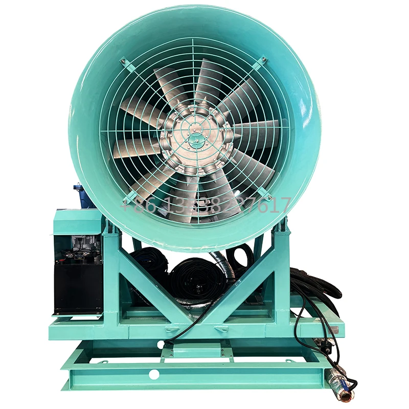 Intelligent Remote Control Automatic Industrial Fog Cannon Machine for Cement Plant Anti-Freezing & Anti-Clogging