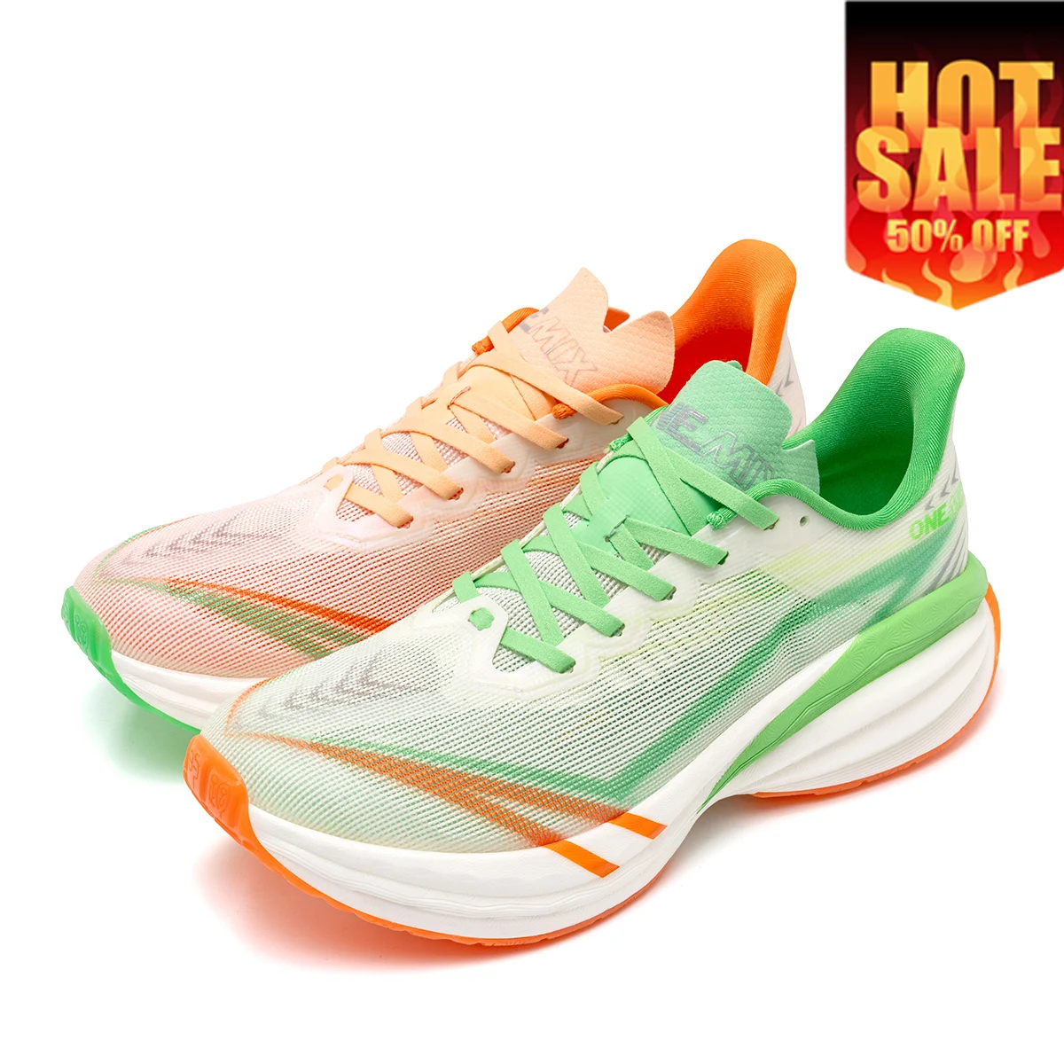 

Men’s Breathable Running Shoes ONEMIX Air Cushion Mesh Sneakers for Outdoor Summer Jogging Walking Gym Athletic Workout