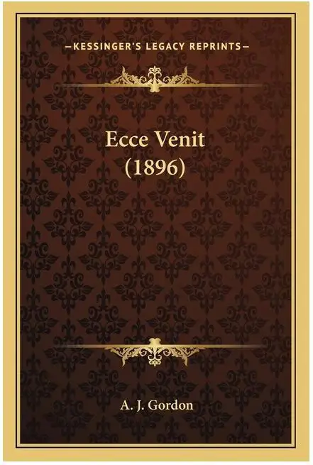 Ecce Venit 1896 - Vintage Art Print for Home Decor | Classic Wall Art | Unique Gift Idea