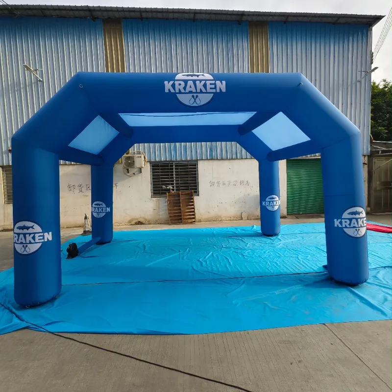 

Outdoor large Oxford inflatable arch tent can replace air dancer model blowers