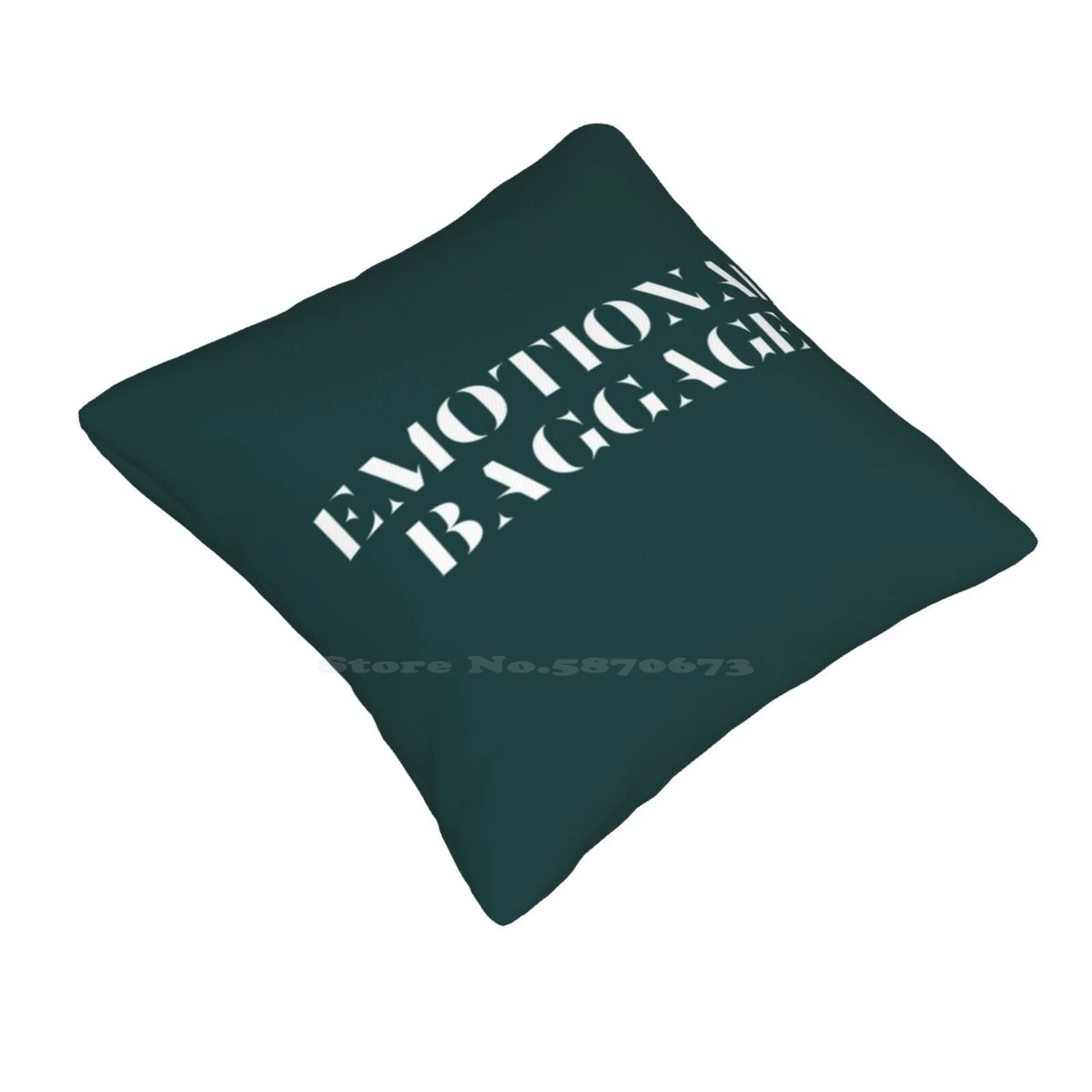 Emotional Baggage Home Sofa Car Cushion Cover Pillowcase Emotional Baggage Emotions Emotionally Meme Funny Bagpack