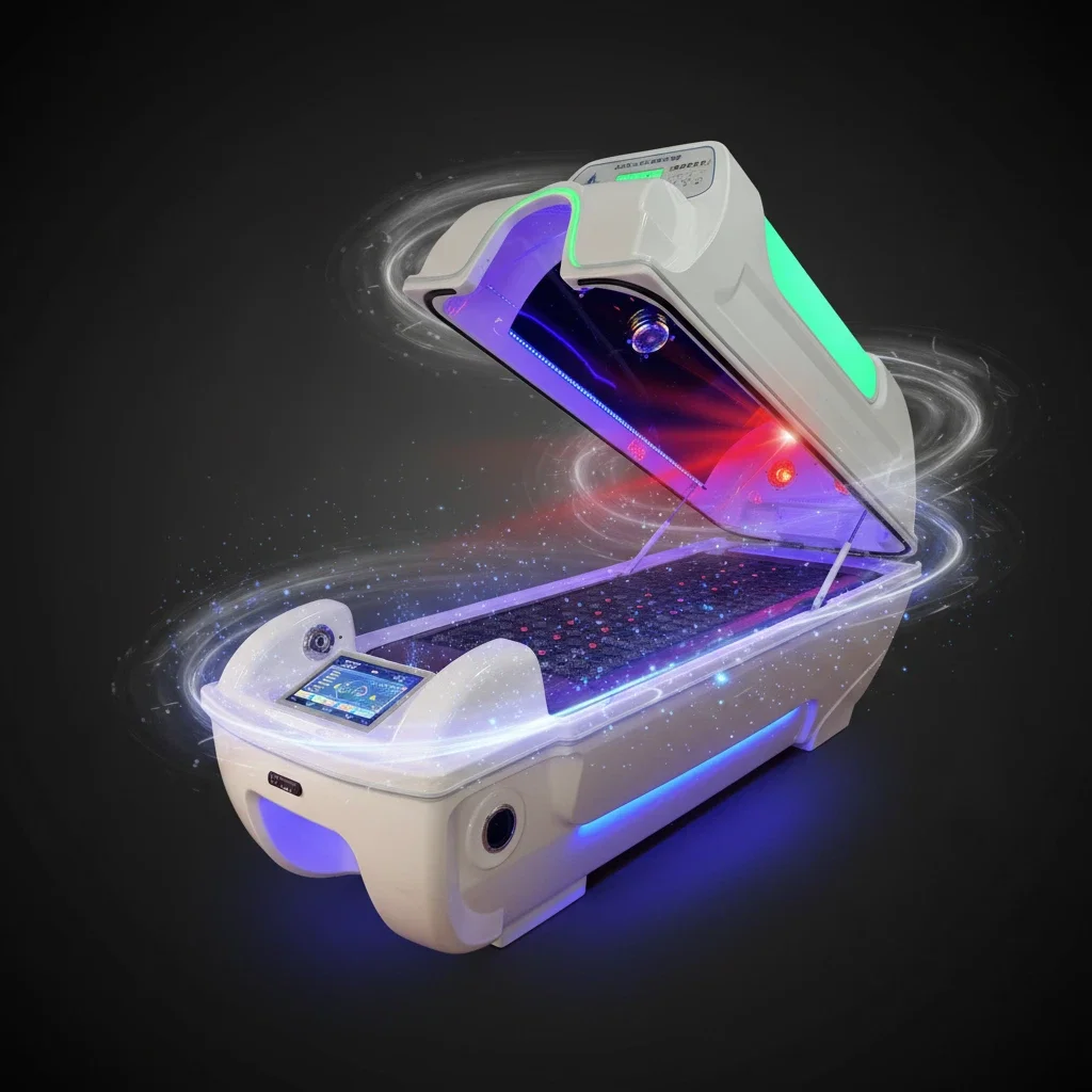 Health Massage Spa Capsule Sauna Bed Beauty Machine Luxury Full Spectrum Phototherapy Infrared Graphene Ozone