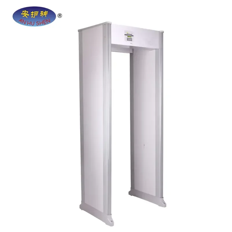 JH-33Z High Precision Full Body Security Gate IP55 Weatherproof 33-Zone Walk Through Metal Detector