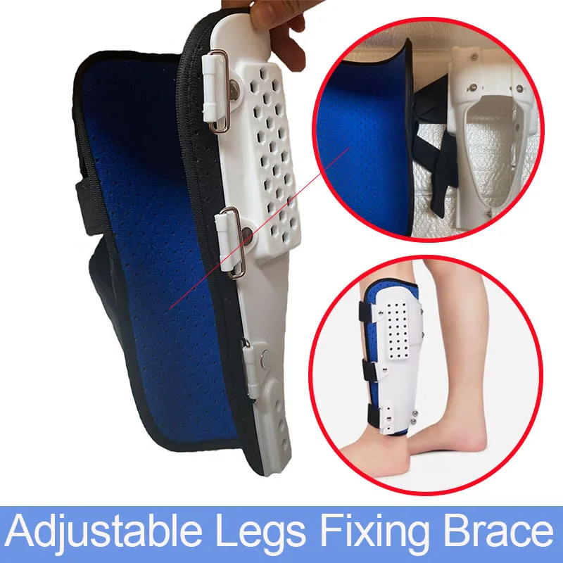 1Pcs Adjustable Calf Orthotics Support- Ligament Tear Rehabilitation Fixing Brace-For Postoperative Recovery Pain Relief