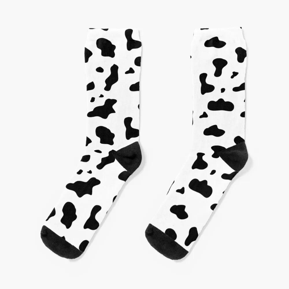 

Cow pattern / print Socks winter Hiking boots colored Socks Woman Men's