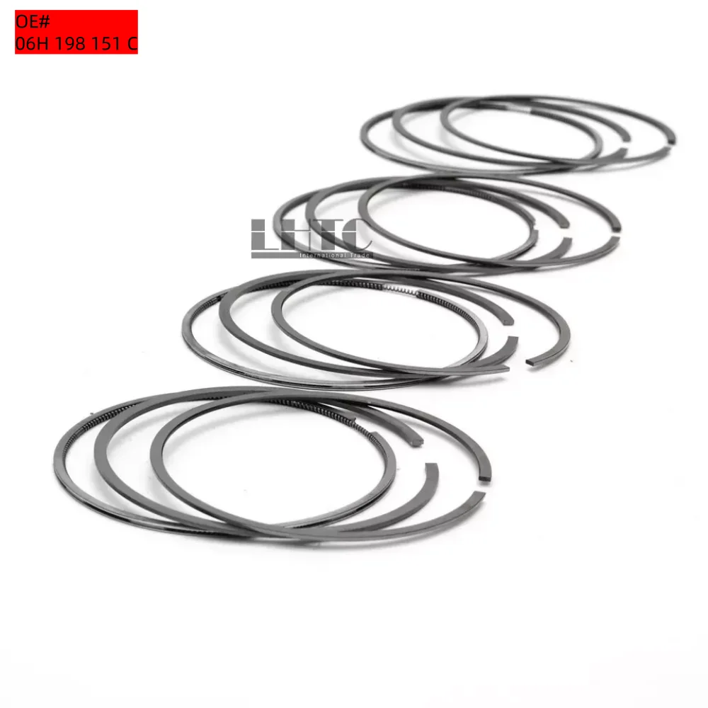 

Piston Rings 82.5mm STD For VW Jetta GTI Tiguan AUDI A3 TT SKODA 1.8TSI 2.0TFSI OE# 06H198151C