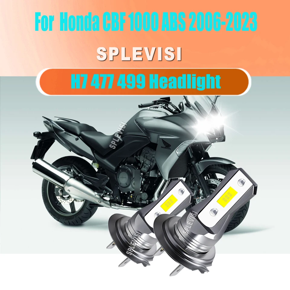 H7 Motorcycle Headlight Bulbs Smart Choice for Nighttime Clarity For Honda CBF1000 ABS 2006 2007 2008 2009 2010 2011 2012-2023