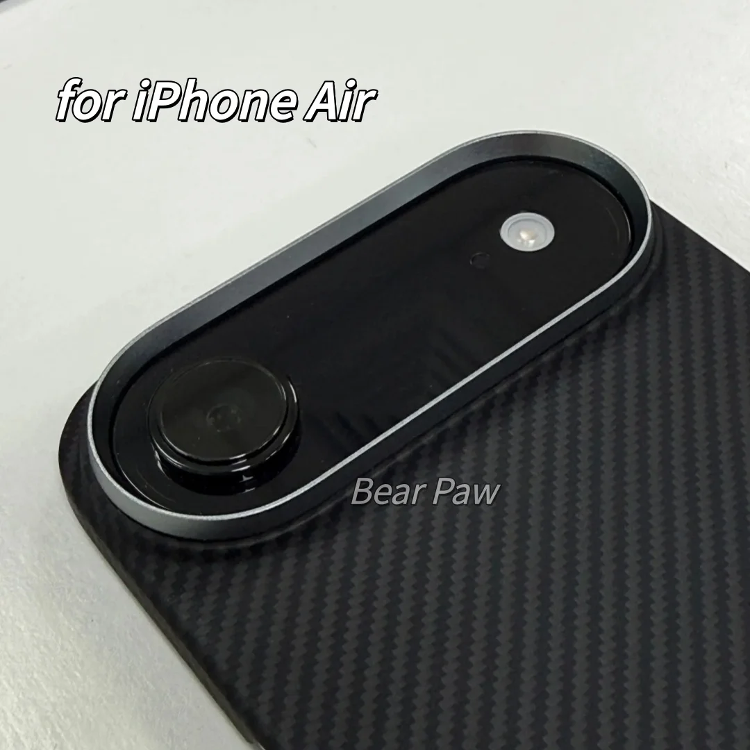 

Magnetic Case for Magsafe iPhone Air Aramid Carbon Fiber Case for Apple iPhone Air Ultra thin carbon fiber phone case cover