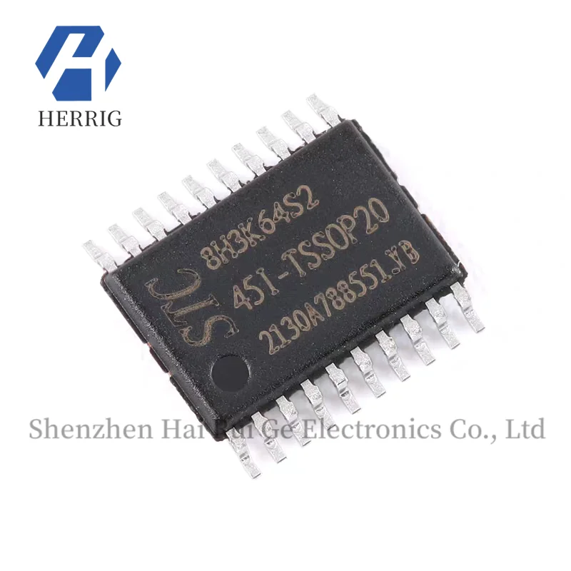 Genuine Original STC8H3K64S2-45I-TSSOP20 1T 8051 Microcontroller Chip