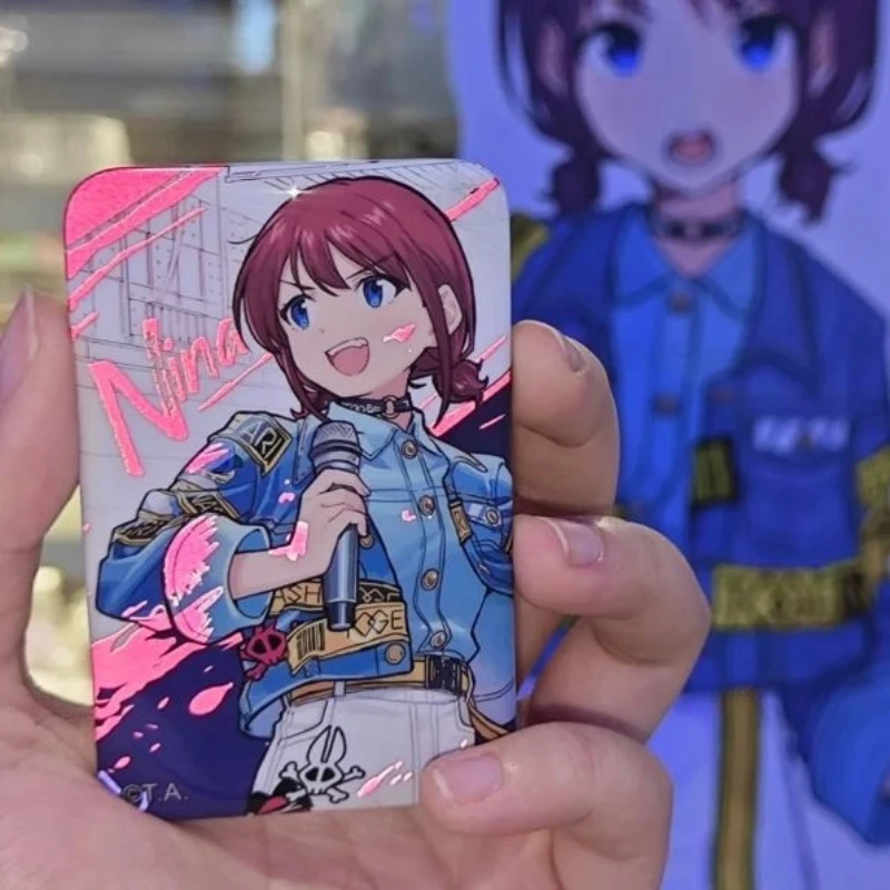 

Anime GIRLS BAND CRY kawaii q-version Badge brooch pendant decoration Toys doll Collectible Gifts