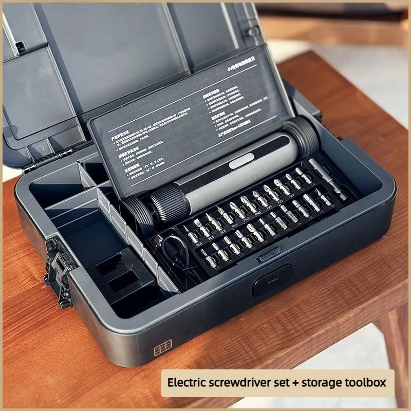 4V Cordless Electric Screwdriver 12N.m 1/4