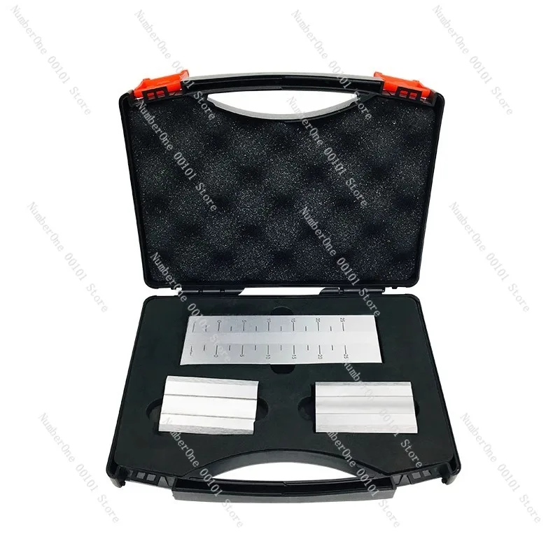 مقياس دقة فتحة واحدة QXD مباشر من المصنع، جزيئات طلاء 0-25/50/100، أداة اختبار دقة الحبر