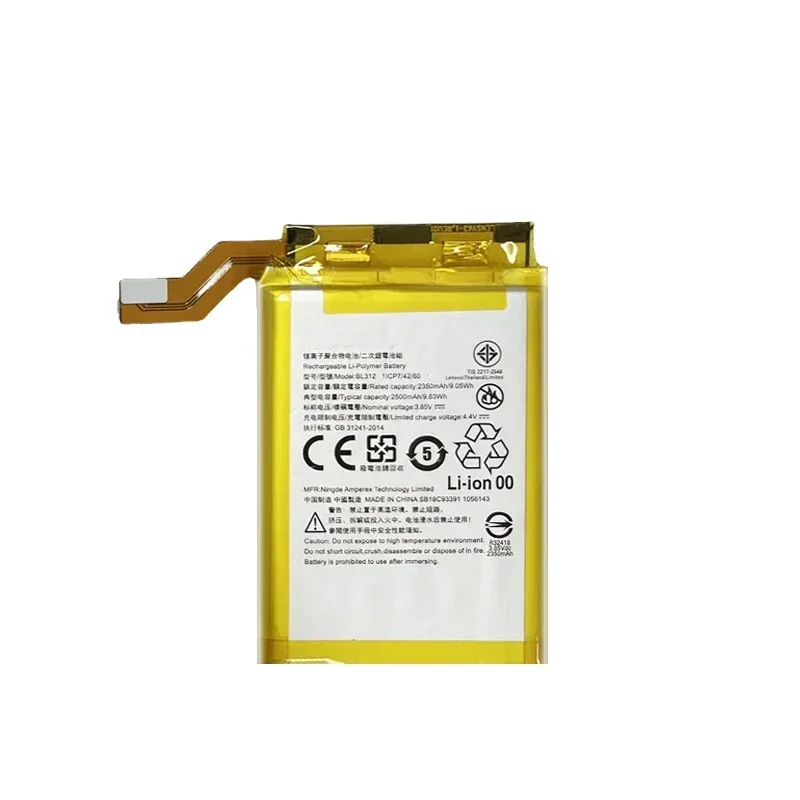 YKaiserin 2500mAh Replacement Battery BL310 BL312 For Lenovo Legion Duel legion Pro L79031