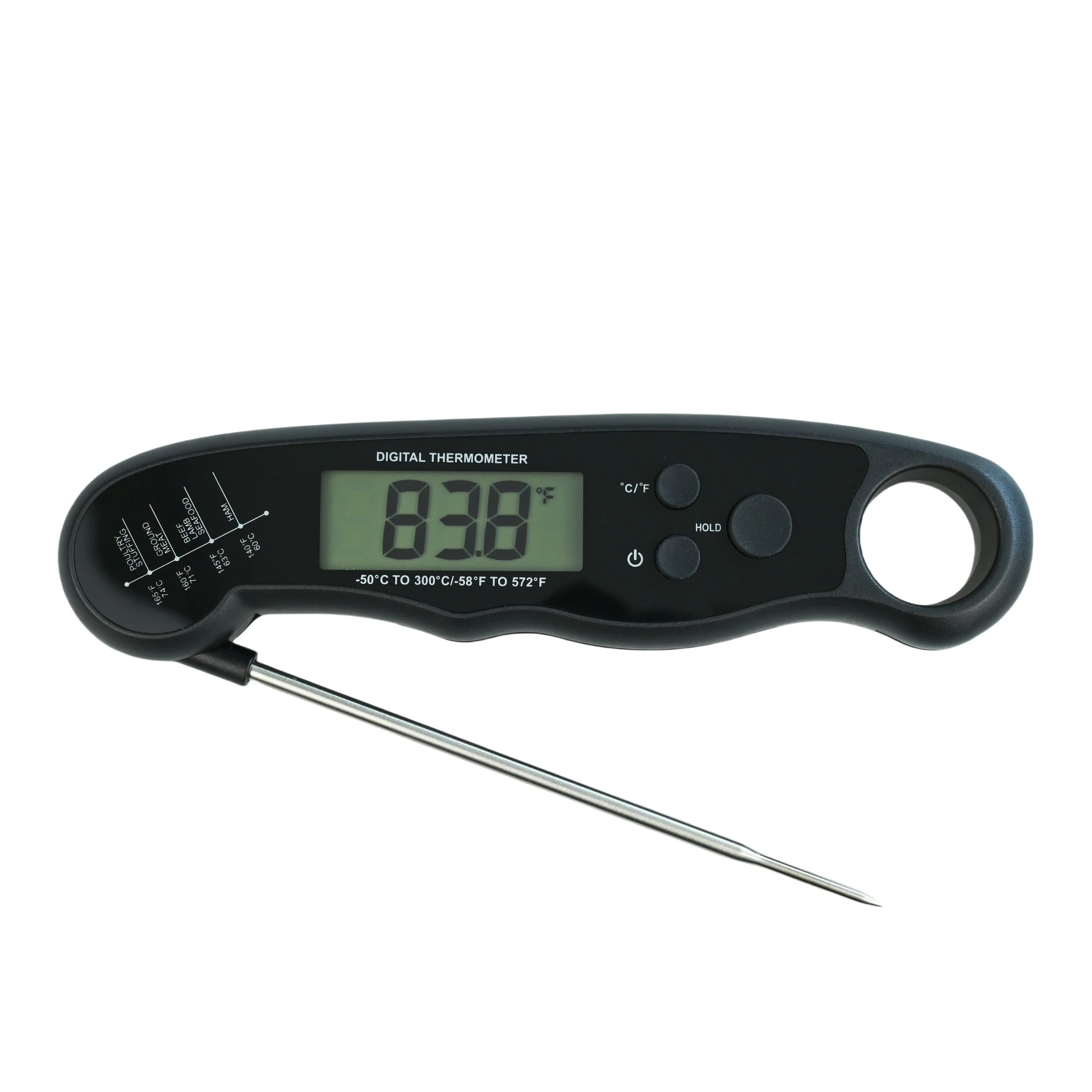 Kitchen Tools Digital Food Thermometer for Cooking and Baking Kit Instant Read Meat Thermometer with Backlight Hold Function