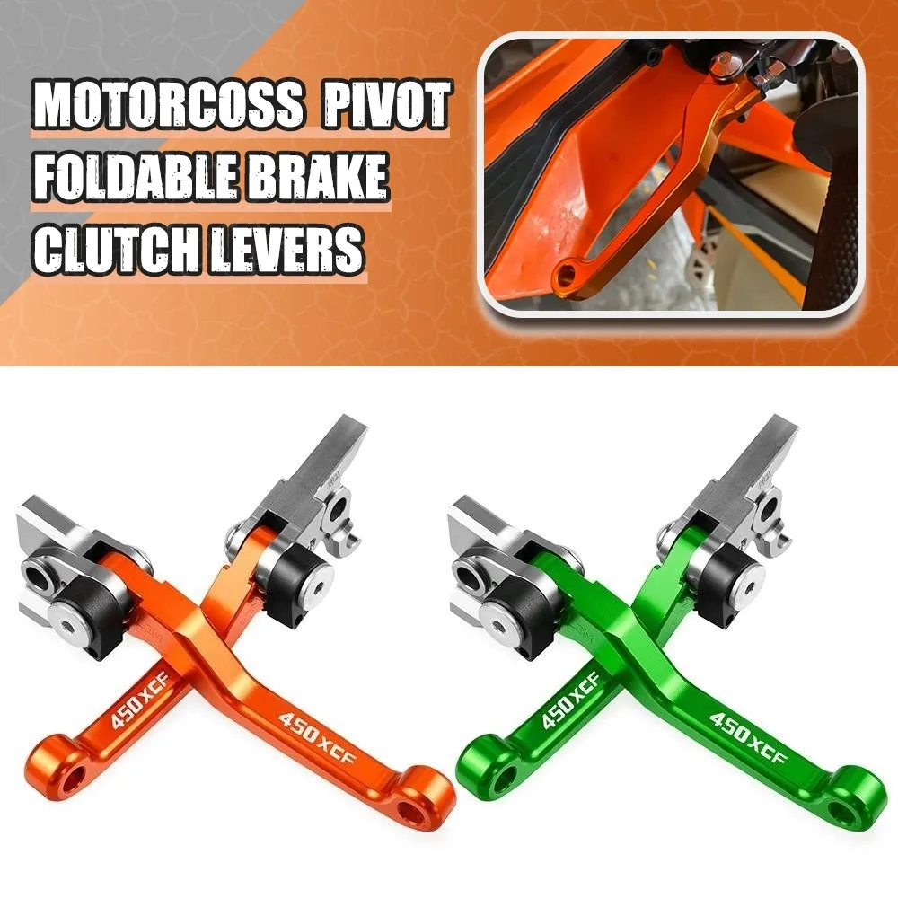 

For KTM 450XCF 2008 2009 2010 2011 2012-2018 XCF 450 Motorcycle Foldable Pivot DirtBike Brake Clutch Levers Cable Lever Handle