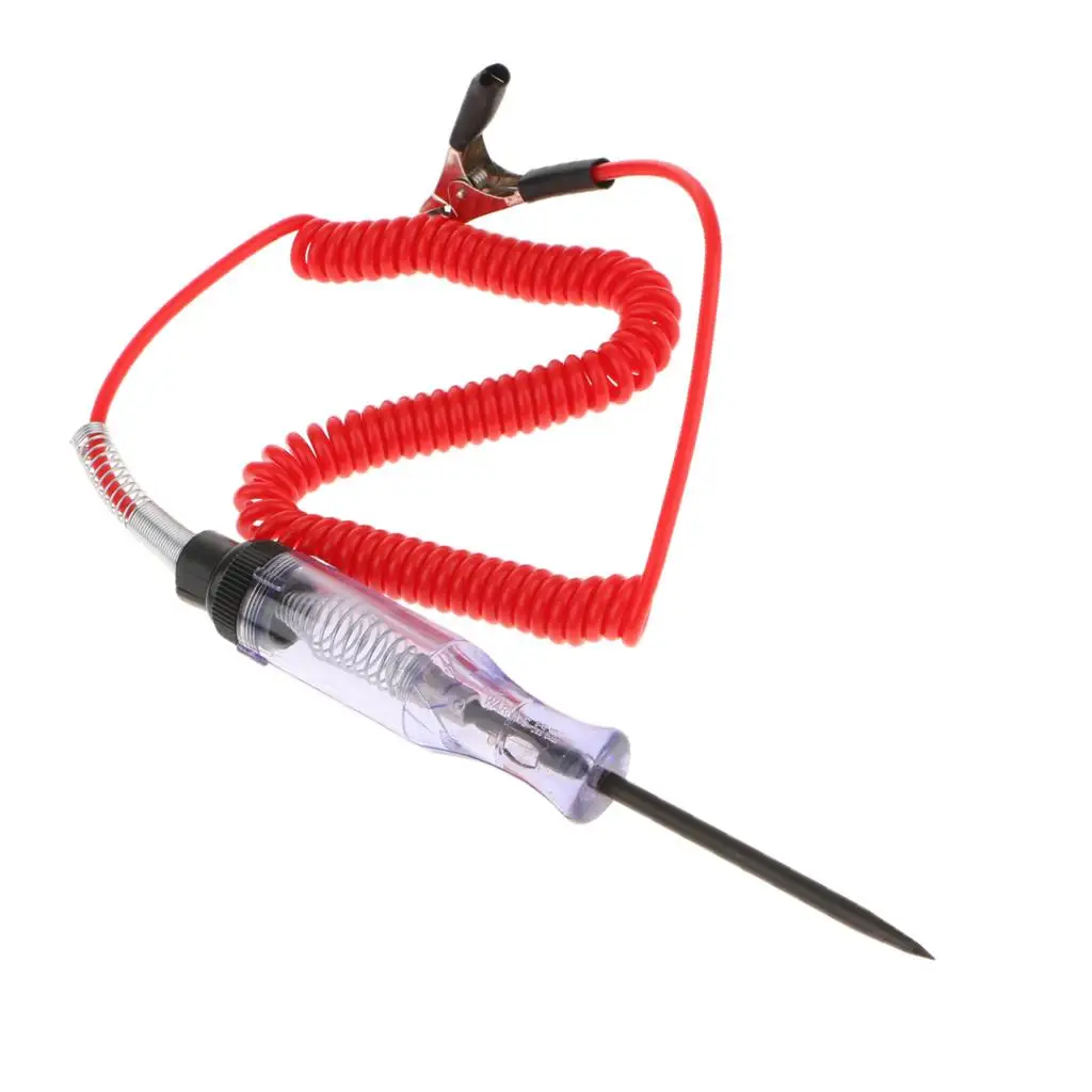 

Automotive Circuit Voltage Tester Spring Line Probe Pen for Quick Faulty Socket Inspection and Broken Wire Location