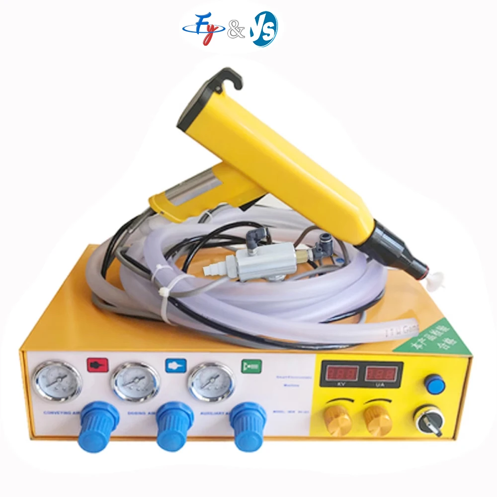 500KV Electrostatic Powder Coater - Portable Test Spray System for Industrial Coating Experiments & Sample Preparation