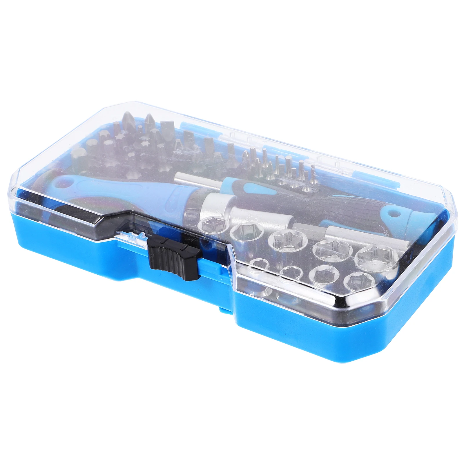 

44pcs Ratchet Screwdriver Set Precision Bits Cross Drill Core Wrench Tools Socket Kit Multi Auto Repair