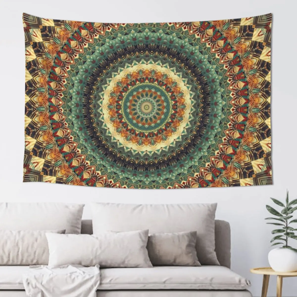 

Mandala 163 Tapestry Decorative Wall Mural Aesthetic Home Decor Tapestry