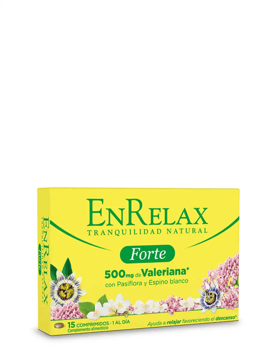 Aqulea enrelax forte 15 tablets-Valerian, pasiflora and Hawthorn to relax