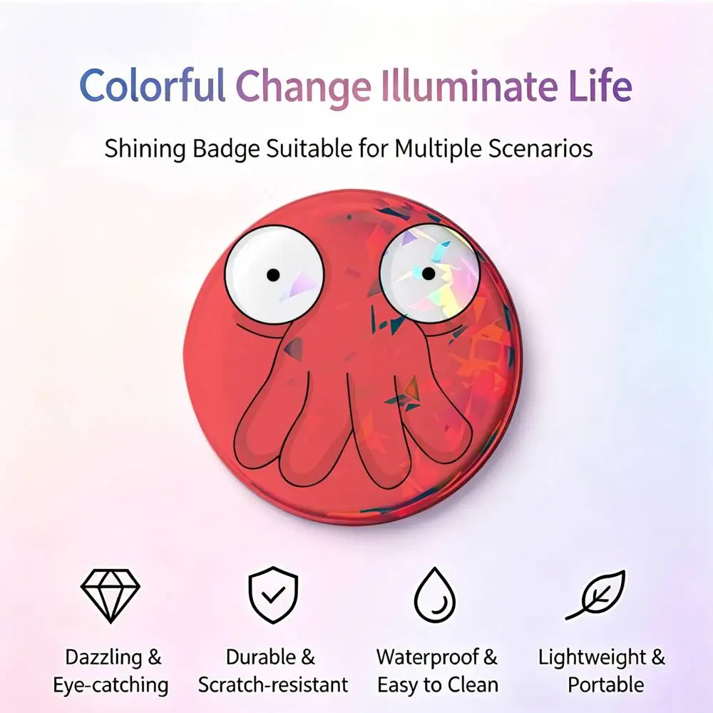 Cartoon F-Futurama Brooches Cartoon Badge Pins Backpack Hat Accessories Friend Gift