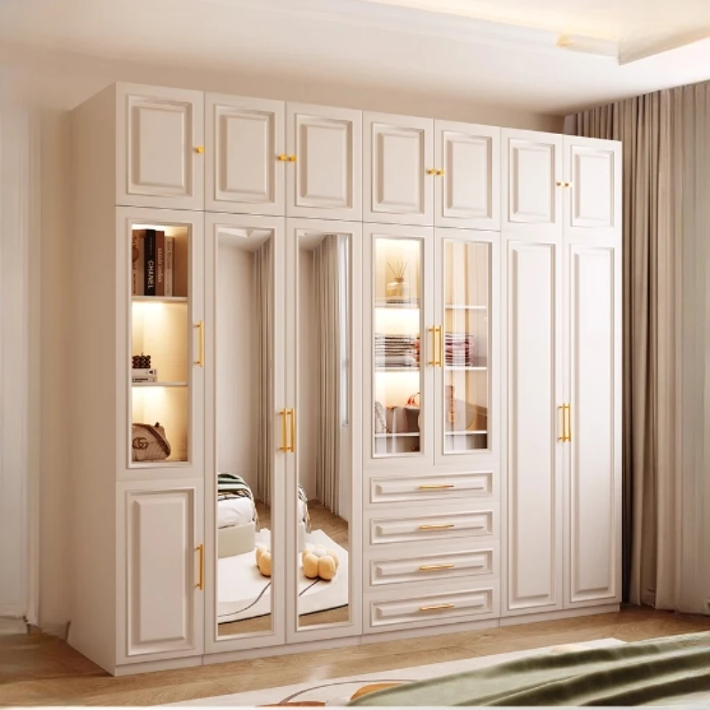 Modern Rack Stand Bedroom Wardrobes Luxury Doors Bedroom Living Room Wardrobe Shelves Shelf Rangement Chambre Bedroom Furniture