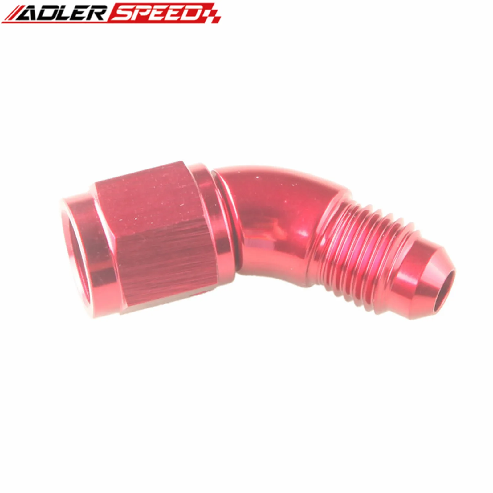 AN4 AN6 AN8 AN10 AN12 AN16 45 Degree Female To Male Full Flow Adapter Fittings