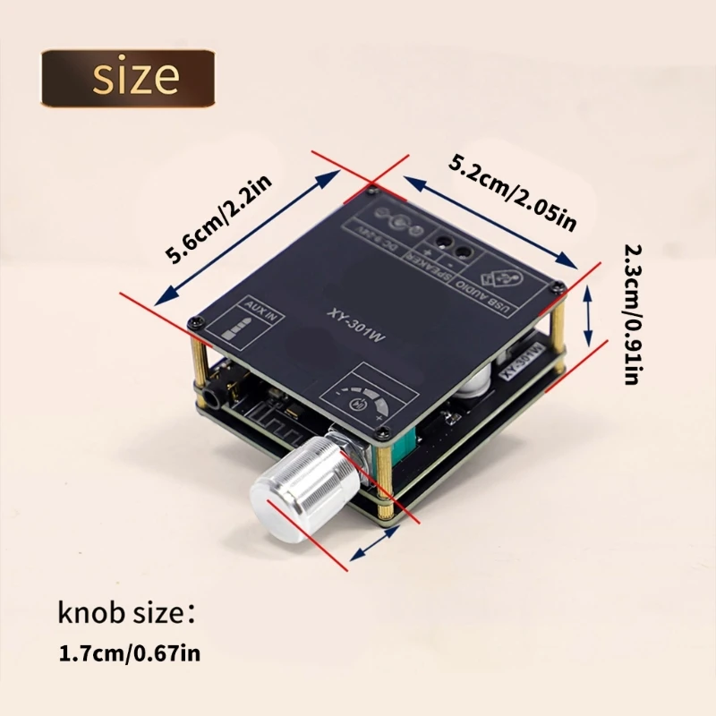 XY-301W Digital Sound Amplifier Module Mono Bluetooth-compatible Stereo Power Subwoofer Board For Home Project