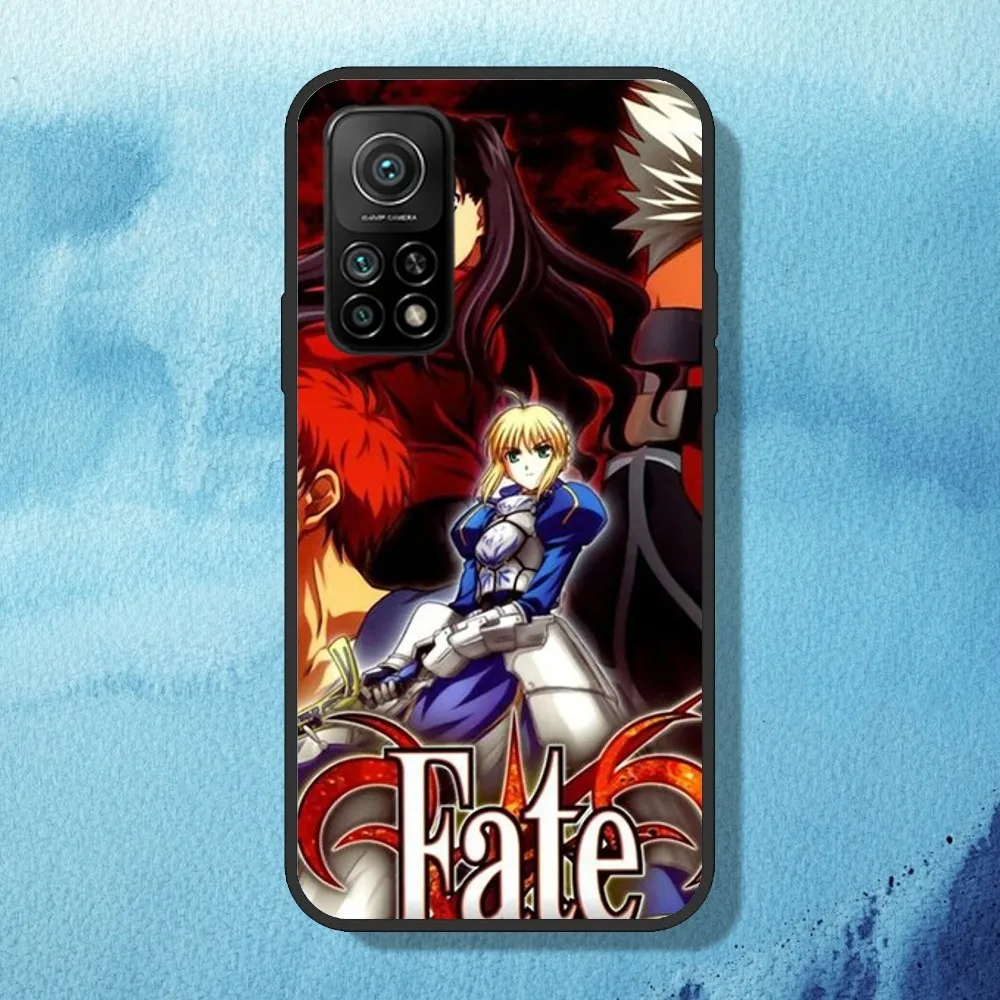 Bilibili F-Fate stay night Phone Case FOR Samsung Galaxy A10 A11 A12 A20 A32 A50 A53 A70 A73 A80 Black Shell