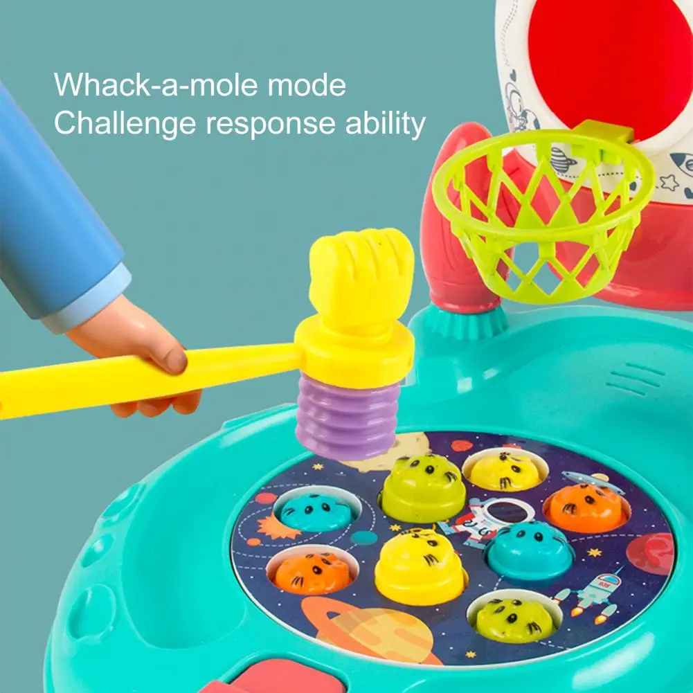 Early Education Machine 1 Set Popular Multifunctional Colorful  Baby Knocking Mole Toy Game Kids Toys