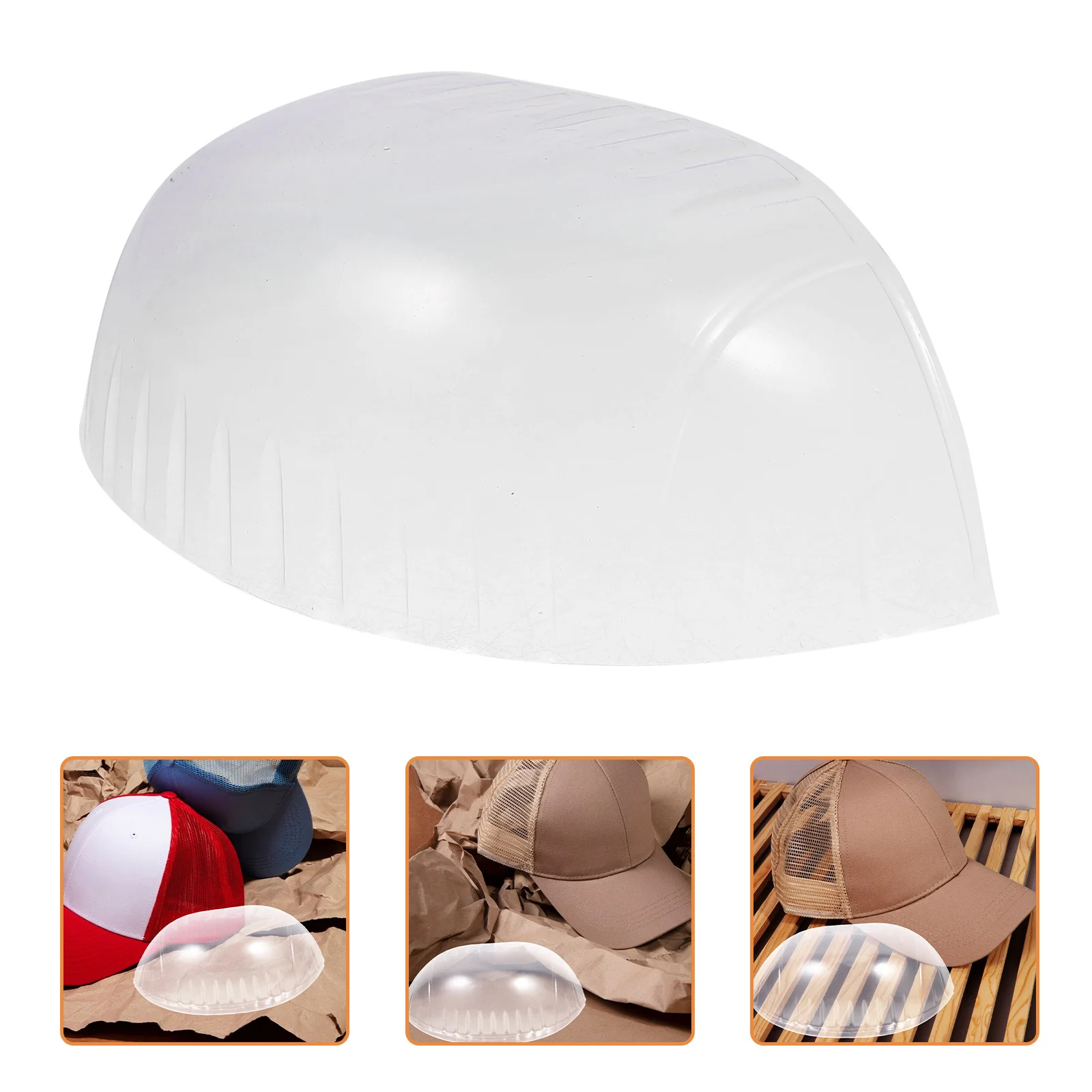 

50Pcs Plastic Hat Shaper Insert Baseball Cap Inner Support Stand Display Holder Rack Hat Shaper Baseball Cap Holder
