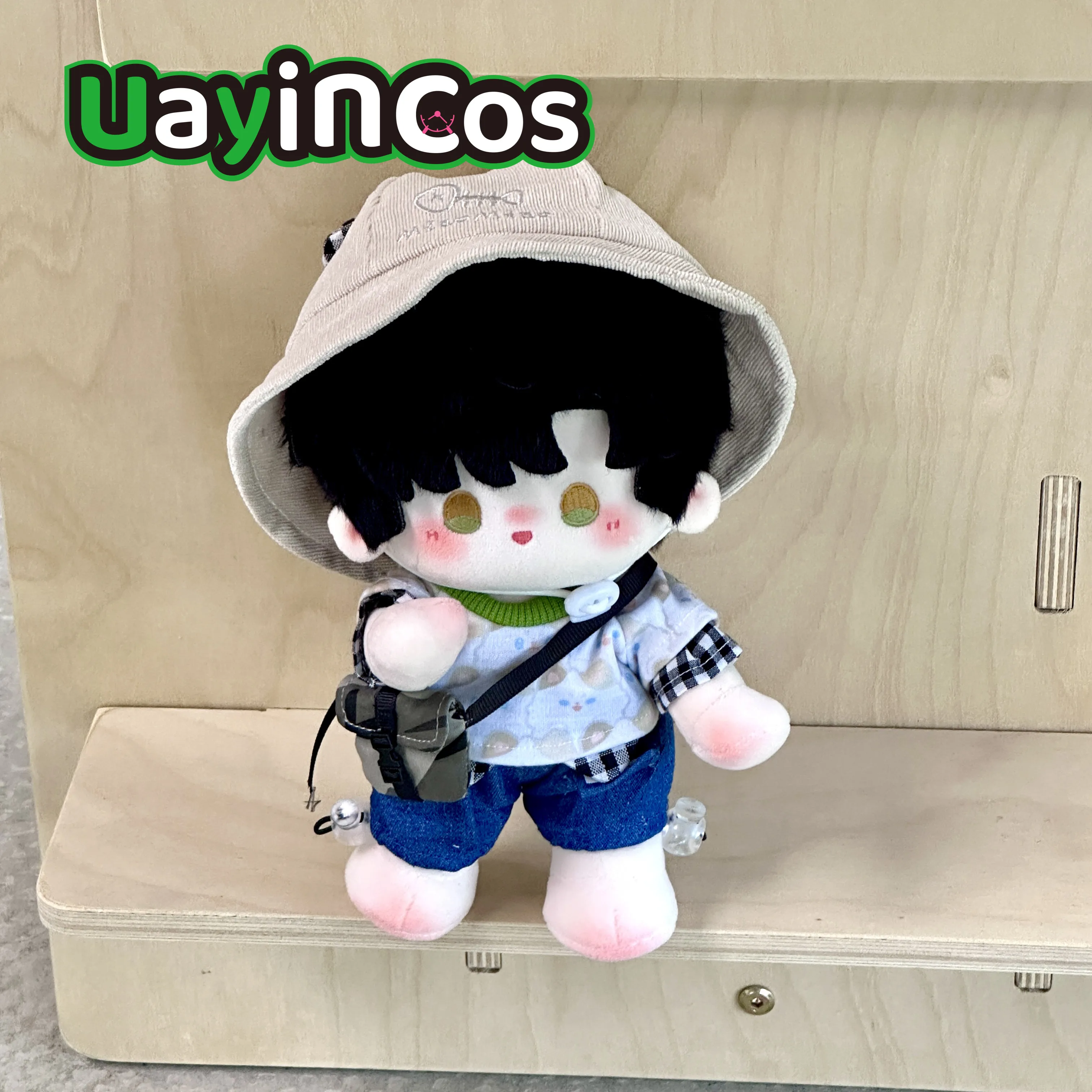 

20cm Love and Deepspace Rafayel Sylus Caleb Stuffed Plushie Doll With Skeleton Clothes Pillow Ornament Anime Game Toy Kids Gi