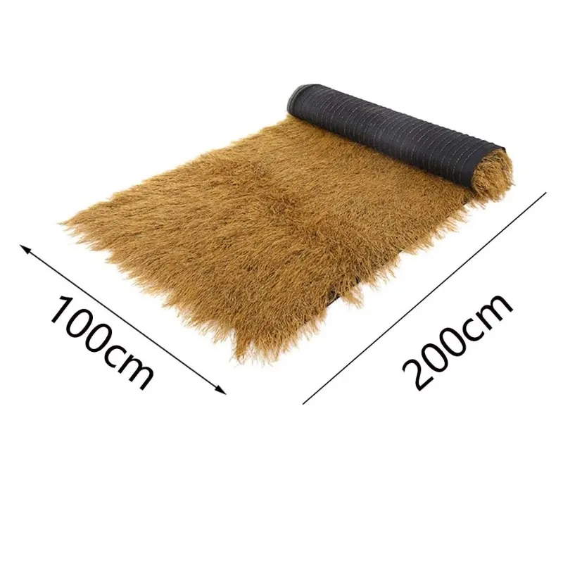 

artificial thatched roof roll plastic synthetic turf for outdoor decor bars cottages gazebos farmhouses - convenient roofing