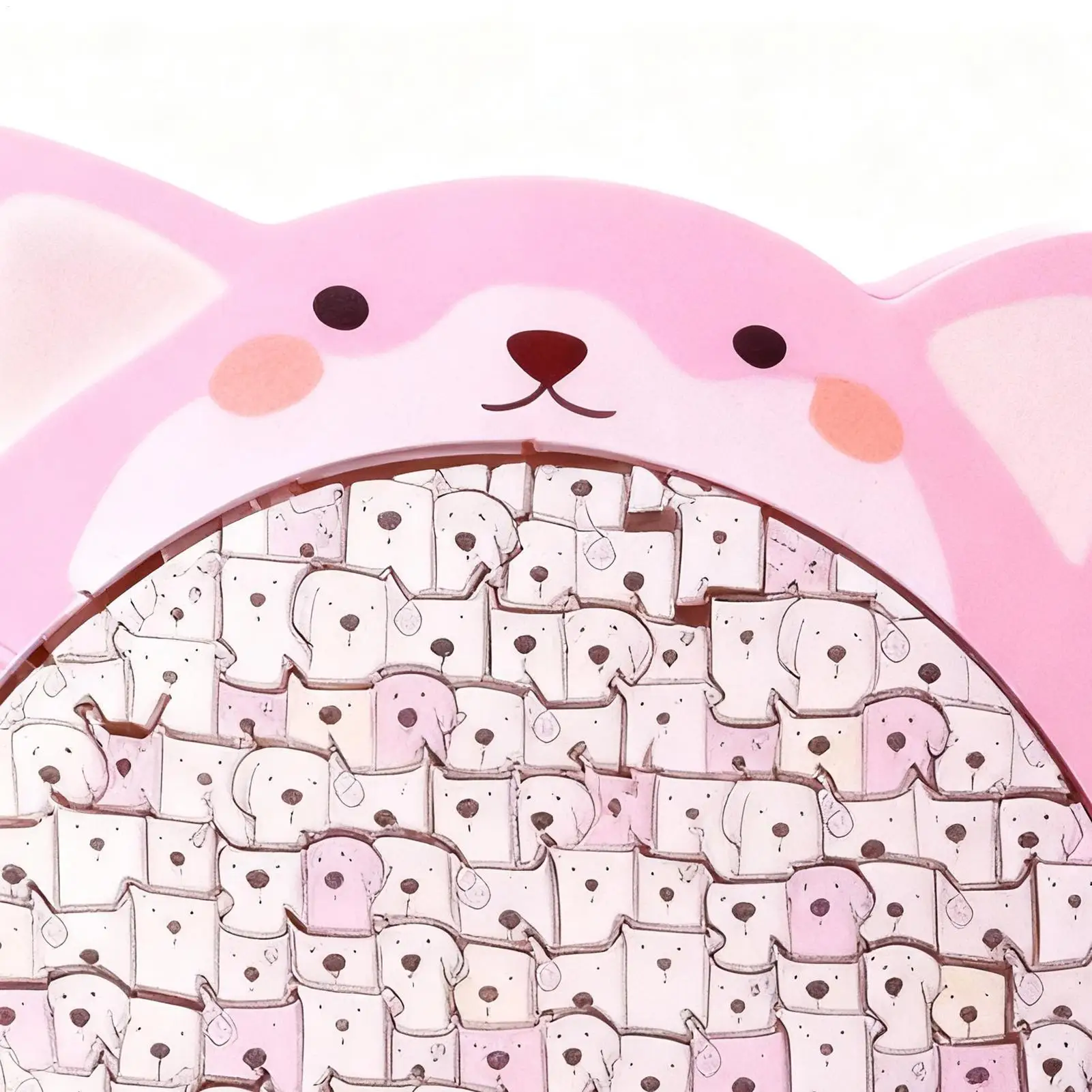 Puzzle Jigsaw Anjing Mainan Edukasi Lucu Puzzle Jigsaw Hewan Dewasa Kayu untuk Anak-anak Pecinta Hewan Teman Keluarga Perempuan