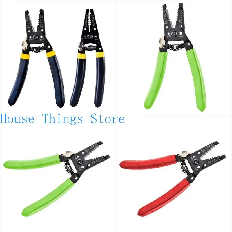 

652F Portable Wire Stripper 10-22AWG Cutting Crimping Pliers Crimper Cable Stripping